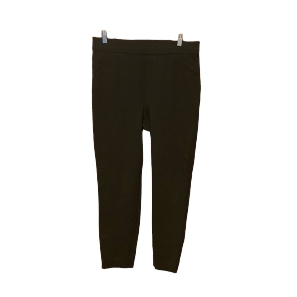 SPANX Ponte knit black pull on pants womens size XL extra large